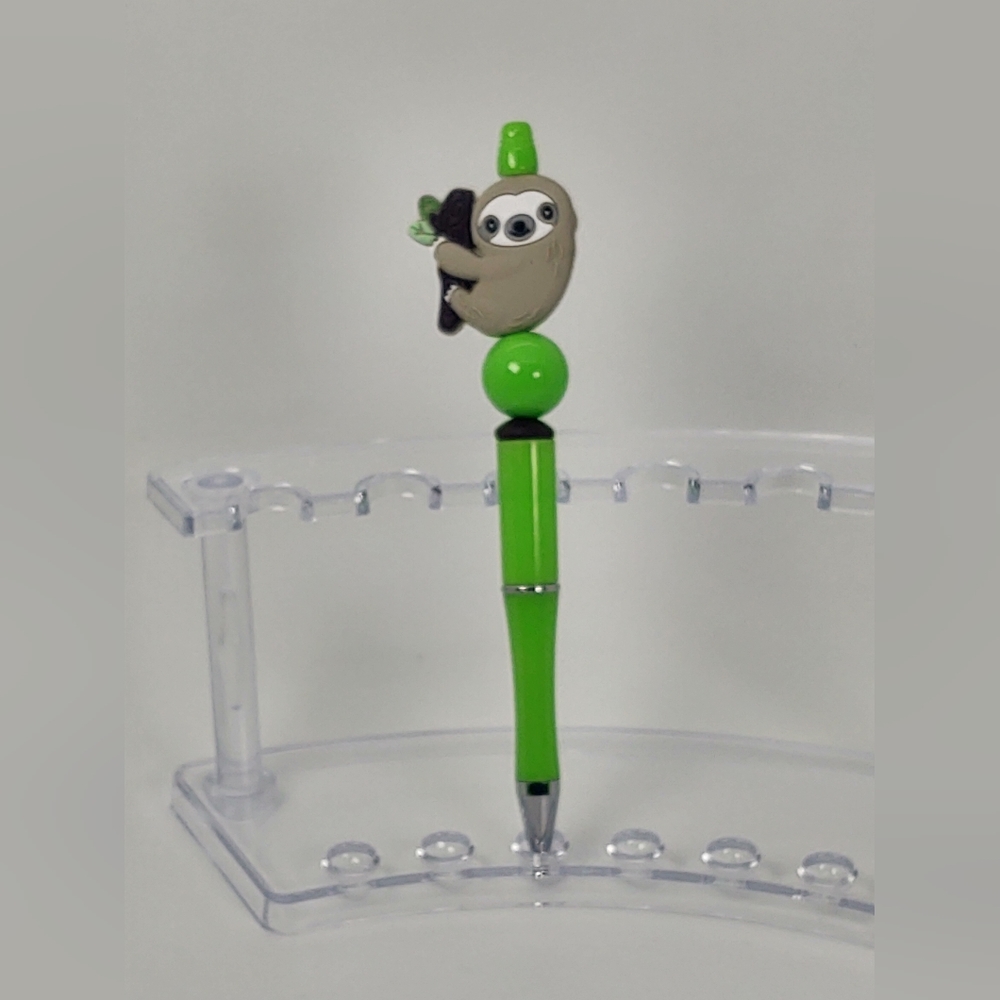 Sloth Beaded Pen